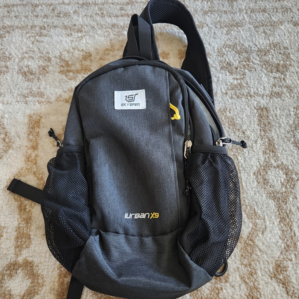 Urban X9 Charcoal Crossbody Bag
